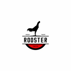 Fototapeta na wymiar rooster, restaurant and farmer logo illustration vector