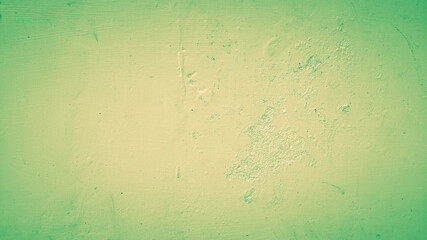 texture background of wall cement green yellow colors