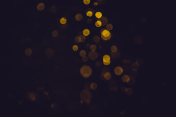 Abstract beautiful gold bokeh
