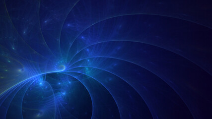 3D rendering abstract colorful fractal light background