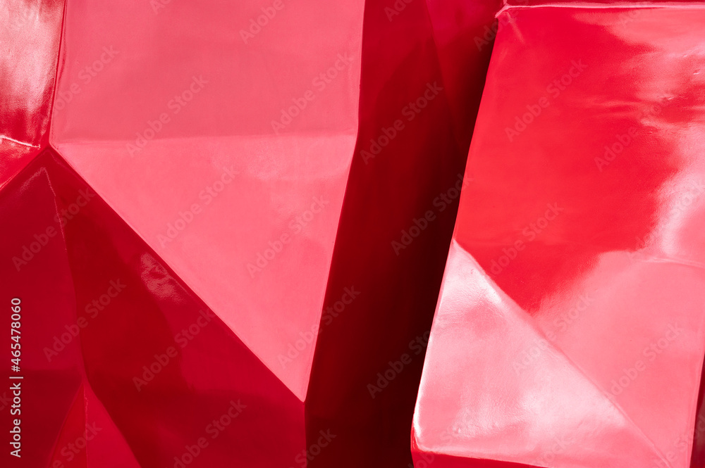 Canvas Prints abstract red geometric texture background