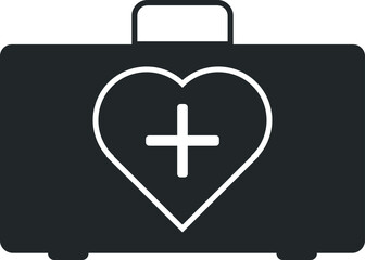 Obraz premium First aid Icon in trendy flat style isolated design, logo, app, UI. Vector illustration, EPS10.