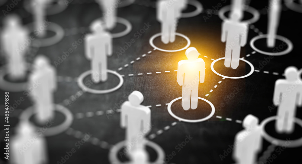 Poster Social Web Network Background Image
