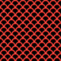 Colorful circles hipster style,pattern, Japanese style,sweet fish scales in a beautiful design ,fashion background. Desktop,phone,computer. Poster for your business. © varisa