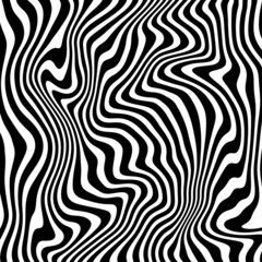 Vector abstract zebra texture. Graphic design. Pattern, texture.
