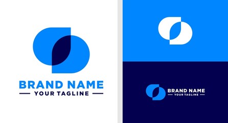 LETTER S LOGO DROP WATER NEGATIVE SPACE