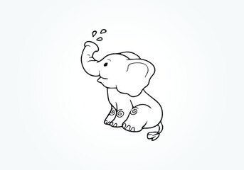 this is elephant logo design  