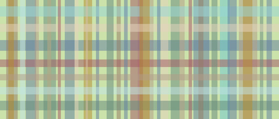 Checkered background for screensaver web design, cover pattern seamless. Colored squares in retro scottish style, fabric swatches.