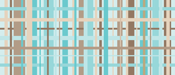 Checkered background for screensaver web design, cover pattern seamless. Colored squares in retro scottish style, fabric swatches.