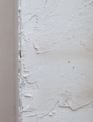 Plaster on the wall as an abstract background.