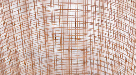 Rusty metal mesh as background.