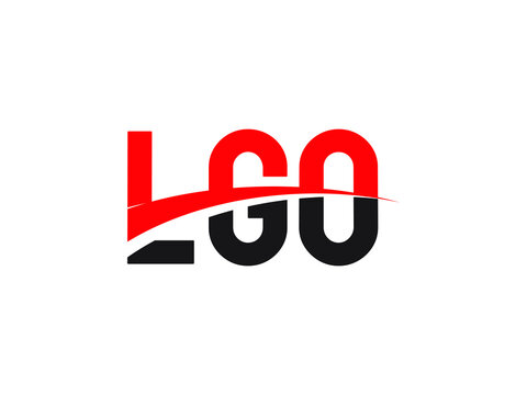 LGO Letter Initial Logo Design Vector Illustration