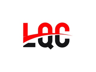 LQC Letter Initial Logo Design Vector Illustration