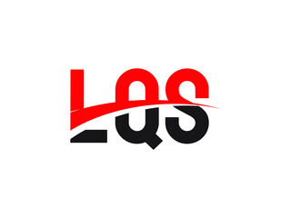 LQS Letter Initial Logo Design Vector Illustration