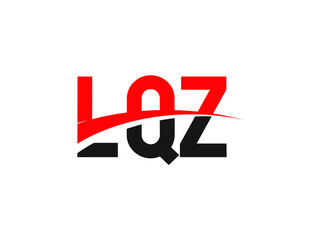 LQZ Letter Initial Logo Design Vector Illustration