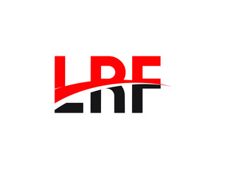 LRF Letter Initial Logo Design Vector Illustration