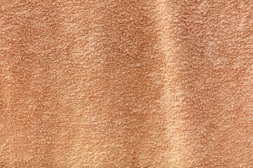 Brown fabric towels as abstract background.