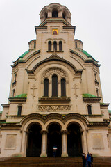 Fototapeta na wymiar Catedral de Sofia, Bulgaria.