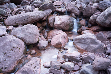 waterfall in a creek