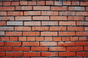 red brick wall