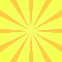 Sunbeam orange abstract vector wallpaper