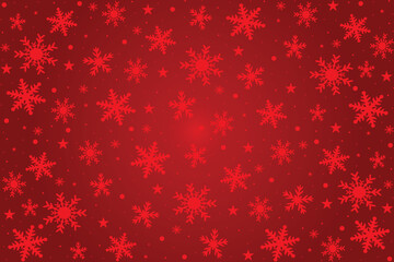 Obraz na płótnie Canvas Winter snowflakes background.