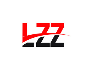 LZZ Letter Initial Logo Design Vector Illustration