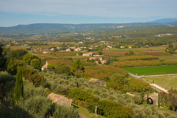 Fototapeta na wymiar Wundersvhönes Menèrbes im Luberon in der Provence