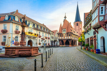 Michelstadt historical Old town, Germany