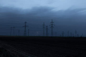 power lines