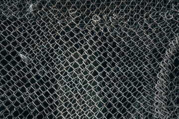 metal grid background