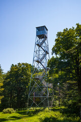 Red Hill Fire Tower in the Catskills Mountains