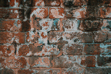 old brick wall background.  Rustic backdrop 