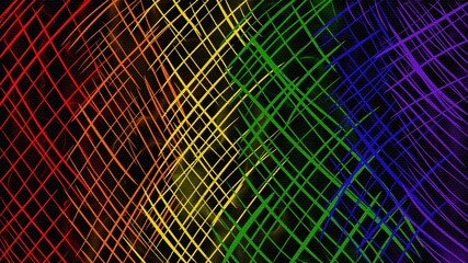 Rainbow Background Pattern Design