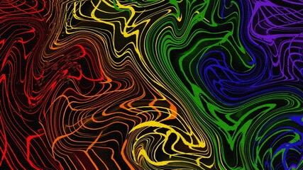 Rainbow Background Pattern Design