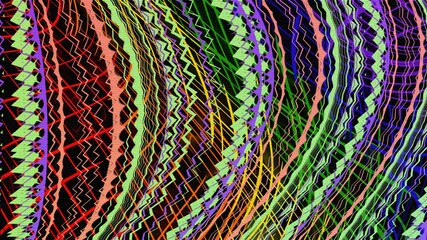 Abstract Background Design, Bright and Colorful