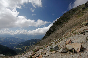 Fototapeta na wymiar Alpy Francuskie
