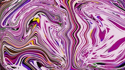 Liquid Abstract Design, Bright and Colorful