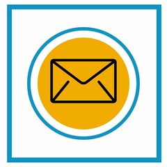 Mail Icon for Graphic Design Projects