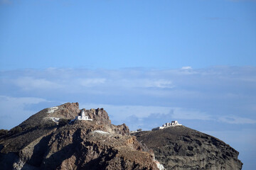 The lighthouse of Santorini