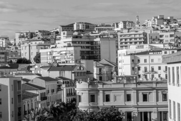 Obraz premium view of the town country