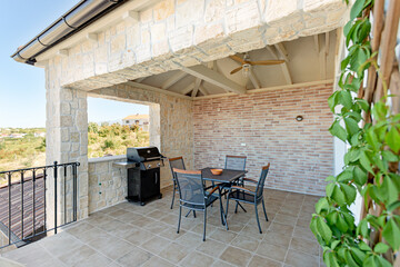 Terrace in rental apartment