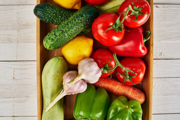 vegetables fresh food diet health launch nutrition view from above
