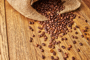 natural coffee breakfast fresh scent wooden table