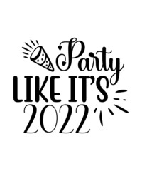 Happy New Years SVG Bundle, Hello 2022 Svg, 2021