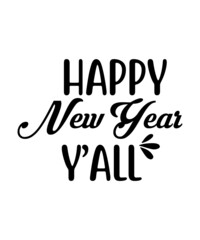 Happy New Years SVG Bundle, Hello 2022 Svg, 2021