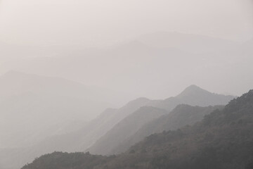 Scenery of Dabie Mountain in Xinyang, Henan
