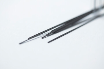 Black automatic pencil still detail - high quality photo