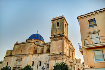 Elche landmarks, HDR Image