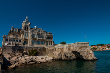 The seaside in Cascais, Portugal